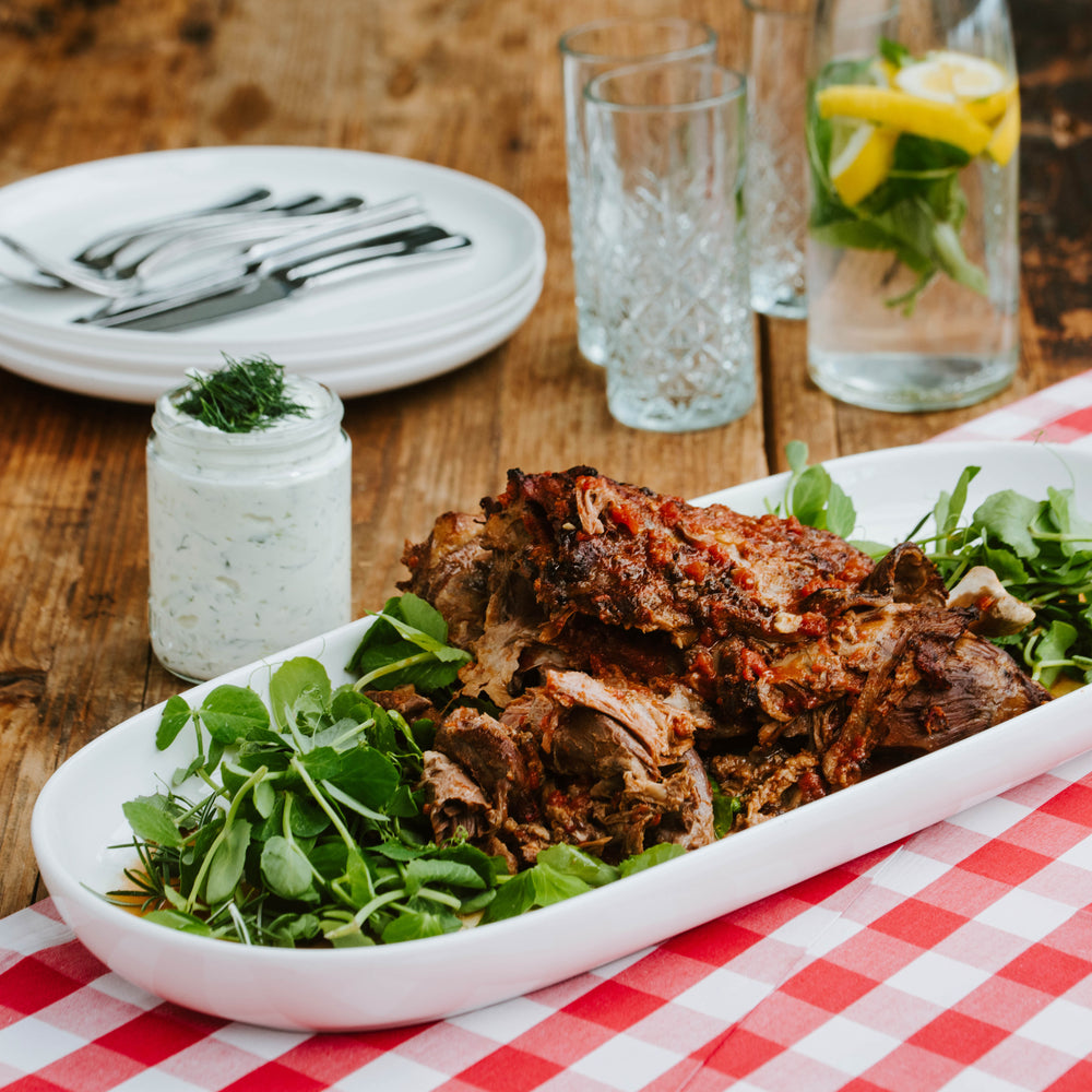 
                  
                    Slow roasted lamb shoulder
                  
                