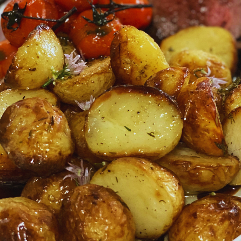 Roast potatoes